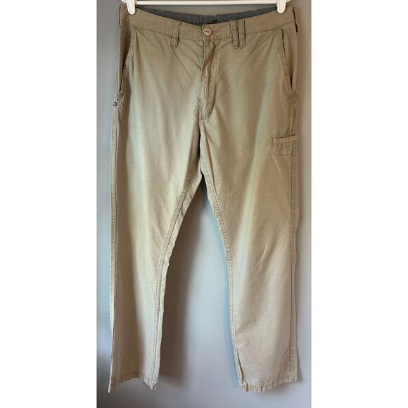 Horny Toad Chino Pants Mens 32 Beige - Picture 1 of 9